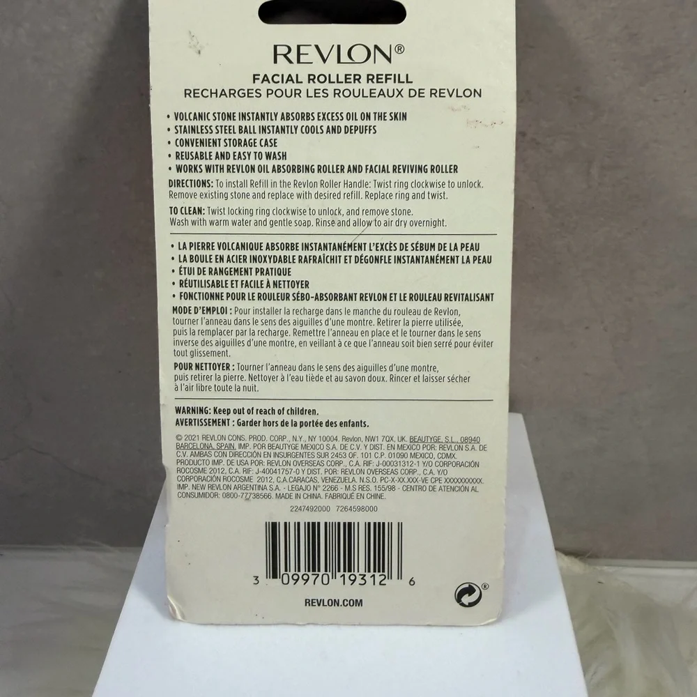 🩷5/$10🩷 Revlon Red Replacement Facial Roller Balls - Silver Accent
